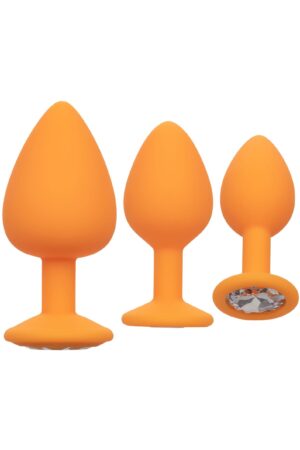 Cheeky Gems 3 pezzi arancioni