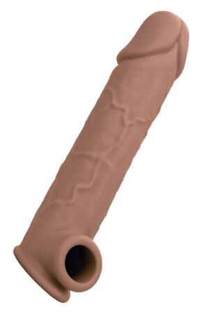 Extension realistiche da 8 pollici, marrone