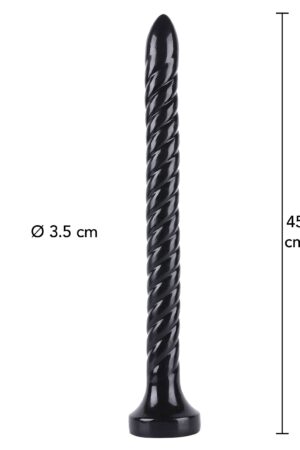 Serpente anale 45 cm nero