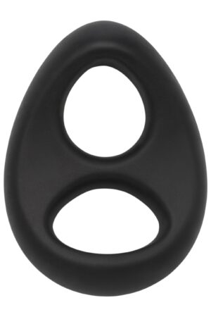 Anello a C morbido in silicone Stallion nero