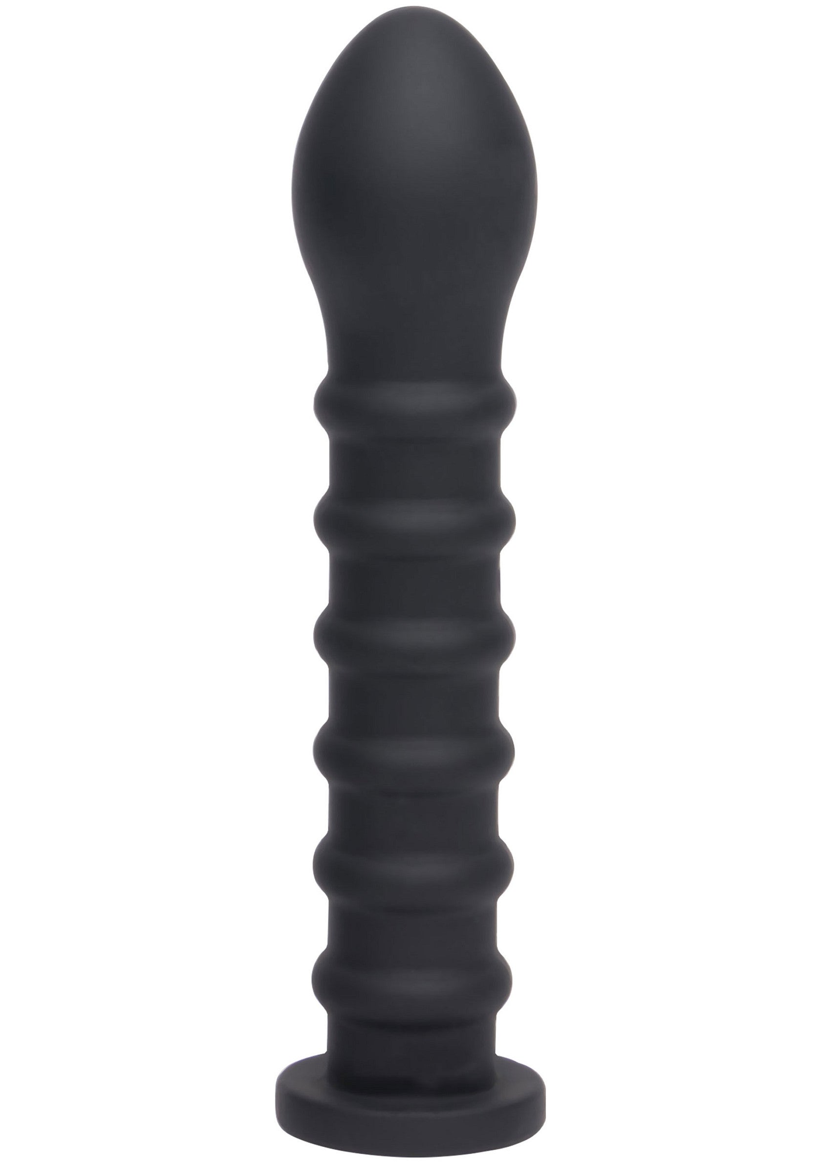 Dildo a coste Easy-Lock 19 cm nero