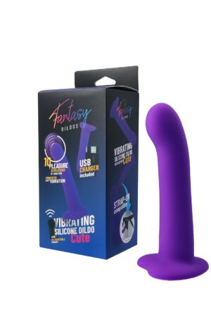 DILDO VIBRANTE IN SILICONE CUTE CON TELECOMANDO