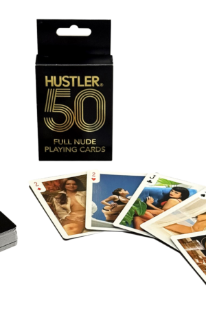 HUSTLER 50 CARTE DA GIOCO COMPLETAMENTE NUDE