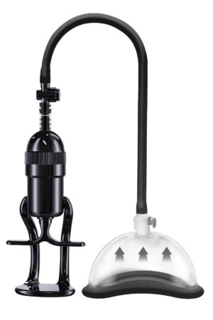 Pompa per il piacere della vagina a vuoto nera