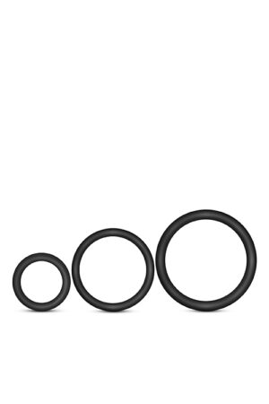 SET ANELLI PER IL PENE PERFORMANCE VS4 NERO