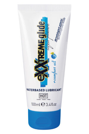HOT eXXtreme Glide - lubrificante a base d'acqua + olio comfort a+ 100 ml