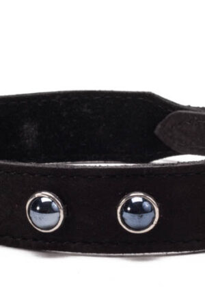 Collare in cristallo ottano nero