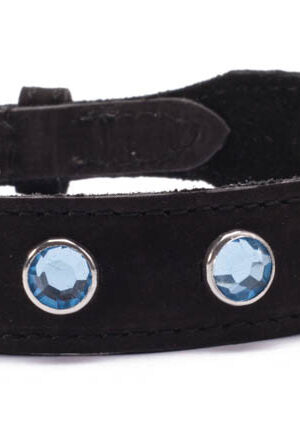 Collare di cristallo azzurro