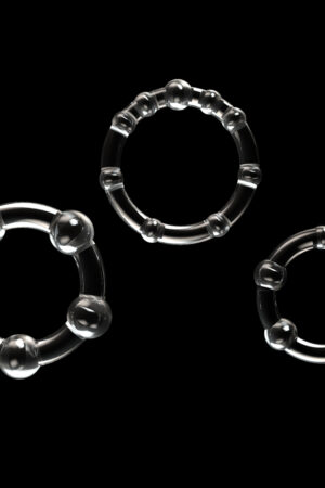 VSC Novelty - Set Anelli Fallici - Trasparenti