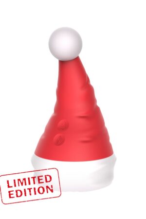 Vibratore Punto G Cappello Natalizio con Stimolatore Clitorideo