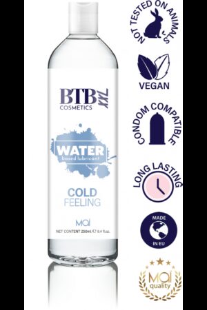 BTB Cosmetics - Lubrificante Base Acqua Effetto Freddo - 250 ml