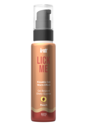 Intt - Gel Kissable Effetto Caldo Lick Me - Pesca - 50 ml