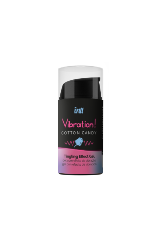 Intt - Gel Vibrante Cotton Candy - 15 ml