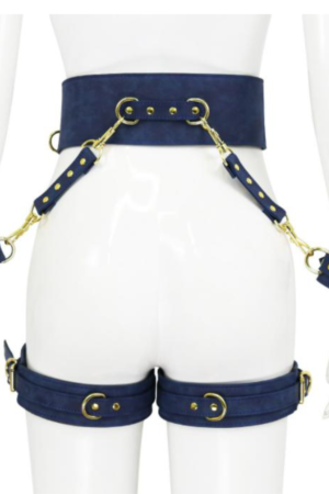 VSC Novelty - Manette, Cintura Vita e Cinta Coscie - Blu