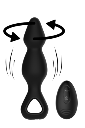 Winyi - Palline Ruotanti e Vibranti Anali con Controllo Remoto - Jeff