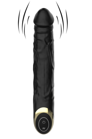 Winyi - Vibratore Realistico Soft Touch - Terry - Nero