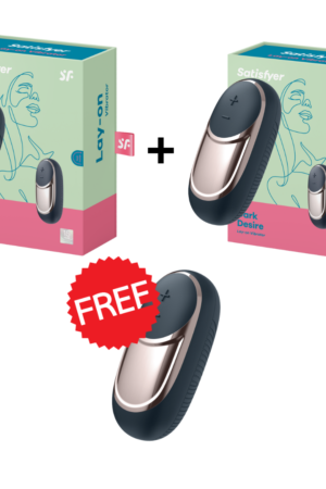 PROMO 2+1 Tester Omaggio - Satisfyer - Dark Desire - Blu