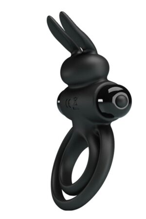 Anello per pene Pretty Love Vibrant 3 Nero
