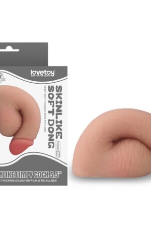 Cazzo floscio e simile alla pelle da 5,5 pollici