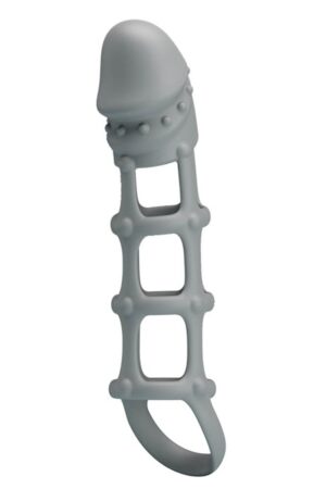 Pretty Love Guaina per pene con cinturino per le palle, bianca