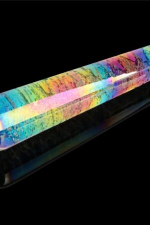 Dildo in vetro Twilight Gleam che si illumina al buio - Slim Fantasy_B0O50_3