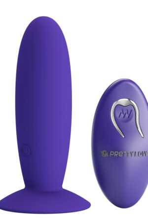 Plug vibrante Pretty Love con telecomando - Per ragazzi