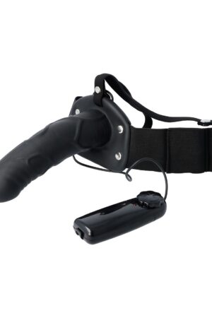 Nº 84 IMBRACATURA NERA HOLLOW 17 CM CON VIBRAZIONE