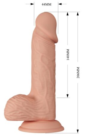 Bellissimo Catoblepas 8,1 Dildo Flesh