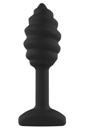 Plug anale Swirl nero