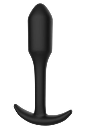 Plug anale liscio grande nero