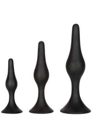 Kit di avvio anale in silicone nero