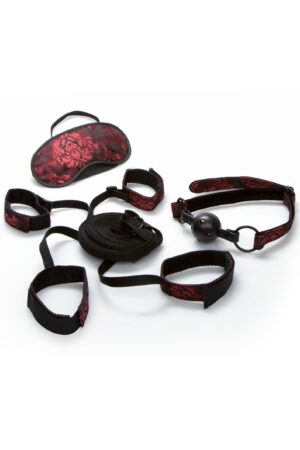 Kit di ritenuta per letto Scandal nero