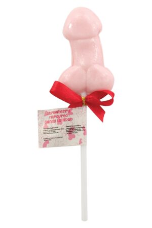 Espositore lecca-lecca Willie 24 pezzi rosa