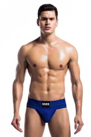 Fetish Classic Wide Jockstrap blu