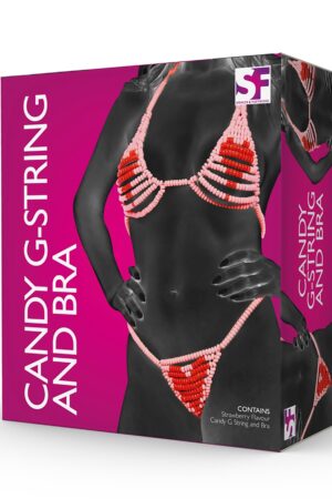 Set perizoma e reggiseno Candy assortiti