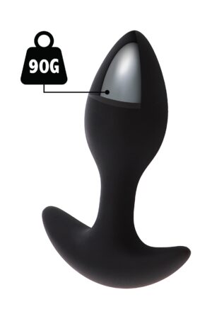 Plug anale appesantito 90g nero