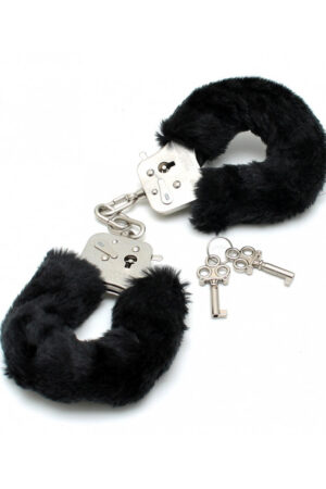 Rimba - Police Handcuffs with Black Fur