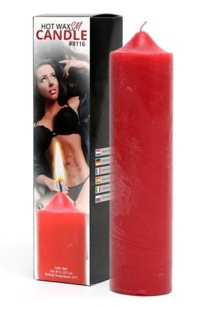 Rimba - BDSM Candle, red