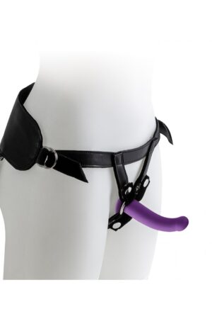 IMBRACATURA CON DILDO VIOLA TAGLIA M