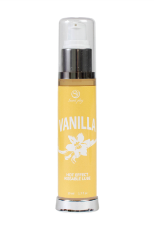 Secret Play -  Lubrificante Kissable Effetto Riscaldante - Vaniglia - 50 ml