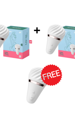 PROMO 2+1 Tester Omaggio - Satisfyer - Little Wand  - Bianco