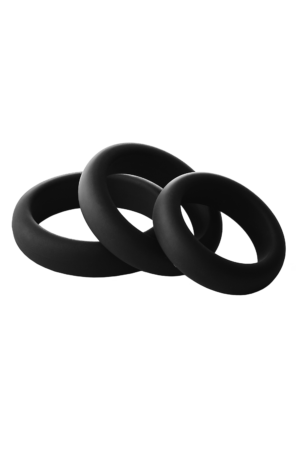 Confezione di anelli per pene in silicone liscio Ramrod