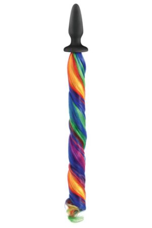 Code di unicorno arcobaleno