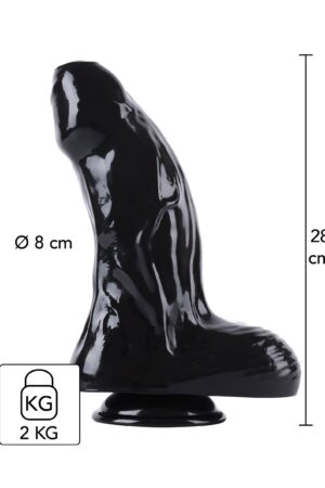 Dong Xtra Thick 28 cm nero