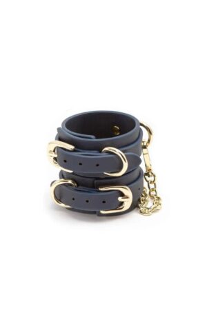 Bondage Couture - Manette da polso - Blu