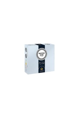 Mister Size - Preservativi Taglia 53 - 36 Pezzi