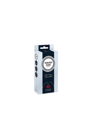 Mister Size - Preservativi Taglia 60 - 10 Pezzi