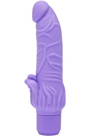 Vibratore classico stimolante viola