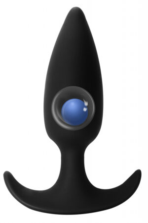 Lola Games -  Plug Anale con Pallina in Metallo Delight - Nero