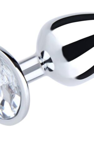 Fantasy Toys - Plug in Metallo con Gioiello  Argento - L